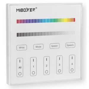 Sterownik LED dotykowy Mi-Light T3 RGB/RGBW 230V - 4 strefy