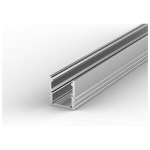 Profil LED nawierzchniowy P25-3 srebrny anodowany 2m