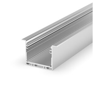 Profil LED architektoniczny P22-1 srebrny anodowany 1m