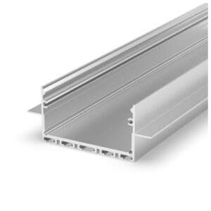 Profil LED architektoniczny P23-2 srebrny anodowany 1m