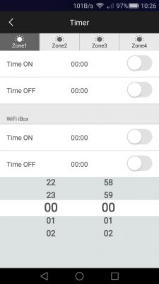 Aplikacja Mi-Light harmonogram pracy