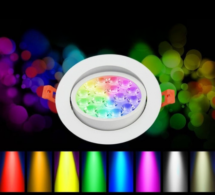 Downlight FUT062 wybór barwy RGB