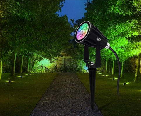 Reflektor ogrodowy LED RGB+CCT