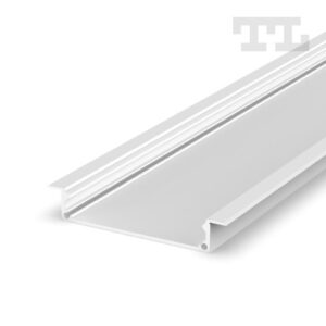 Profil LED wpuszczany P21-1 biały lakierowany