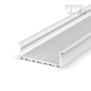 Profil LED szeroki wpuszczany P27-1 biały lakierowany