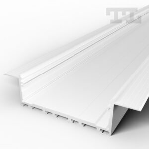 Profil LED podtynkowy szeroki P27-7 biały lakierowany