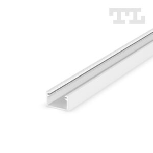 Profil LED wąski P4-2 nawierzchniowy biały lakierowany