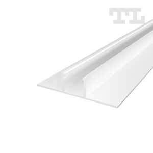 Profil LED wpuszczany P17-1 biały lakierowany