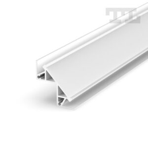 Profil LED kątowy P12-1 biały lakierowany